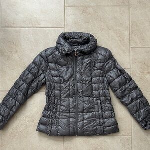 Kenneth Cole Charcoal Puffer Jacket